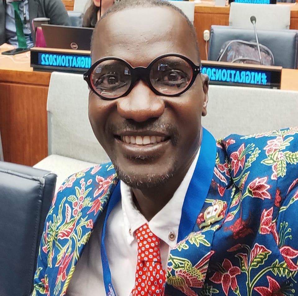 Mountaga Diop, Président de l'association
